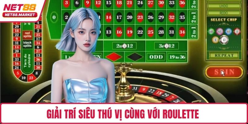 Giải trí siêu thú vị cùng với Roulette 
